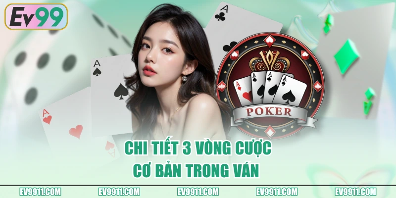 Chi tiết 3 vòng cược cơ bản trong ván 